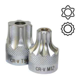 PONTA DE 1/2” 12 FACES INVIOLABLE M20