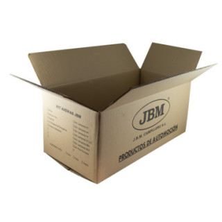 CAIXA DE CARTÃO JBM  57X30X25CM (KITS DE EMERGÊNCIA)