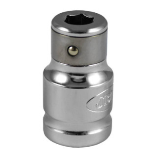 ADAPTADOR HEXAGONAL 1/2 "X 5/16" - CROMADO