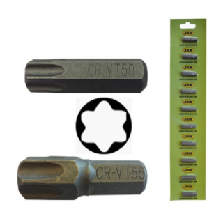 M8 ALLEN TORX PONTA - T40, CROMADA