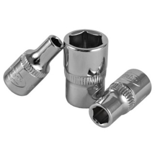CHAVES DE 1/4" HEX DE 9MM, CROMADA