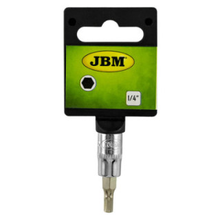 TESTE PER MANICO GIRAVITE HEX 6MM CROMADA