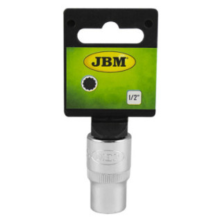 CHAVE DE 1/2" MINI XZN DE 17MM CROMADA