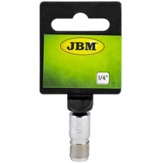 ADAPTADOR PARA ROQUETE 1/4", CROMADA