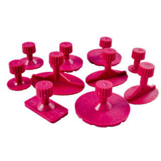 SACO DE 10 DISCOS VERMELHOS PARA REF. 53224