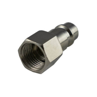 CONECTOR MACHO EUR - ROSCA FÊMEA DE 1/4" (2 PEÇAS)
