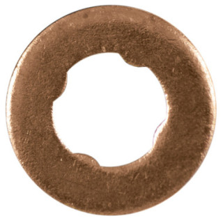 SACO DE 30 ANILHAS DE COBRE PARA INJECTORES (15.0 X 7.5X 2.0MM)