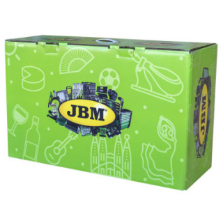 CAIXA DE CARTÃO VERDE PROMO JBM 80X28X49CM