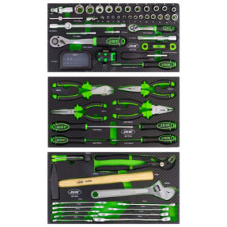 CONJUNTO DE 3 MÓDULOS DE CARBONO EVA PARA FERRAMENTAS - PARA 53672