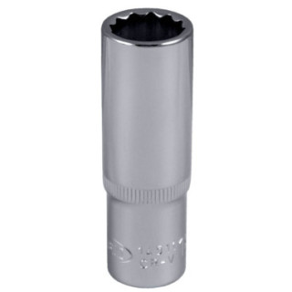 CHAVE 12 FACES 1/2" 75MM LARGA, 18MM, CROMADA