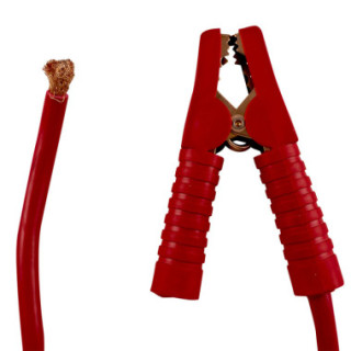 CABO DE LANÇAMENTO VERMELHO PARA CARREGAR A BATERIA COM UM GRAMPO NO FINAL PARA REF. 53687