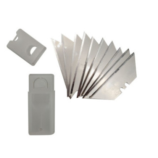CONJUNTO DE 10 LÂMINAS DE CORTE TRAPEZOIDAIS PARA REF.54331