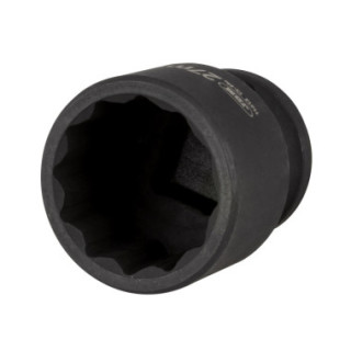 SOQUETE DE IMPACTO CURTO DE 12 LADOS - 1/2" 27MM