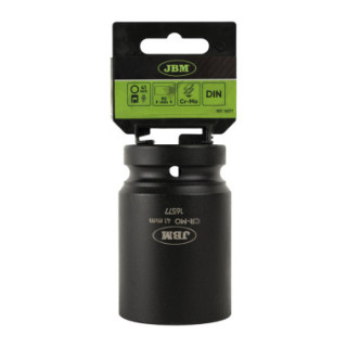 CHAVE DE IMPACTO HEXAGONAL LONGA. 1" 41MM