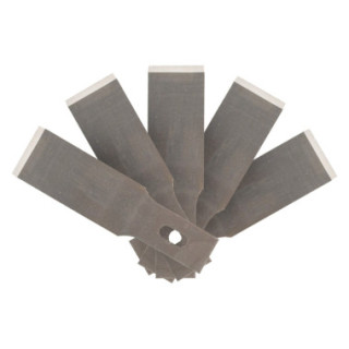 5 LÂMINAS RETAS DE 12 MM DE LARGURA PARA REF. 54505