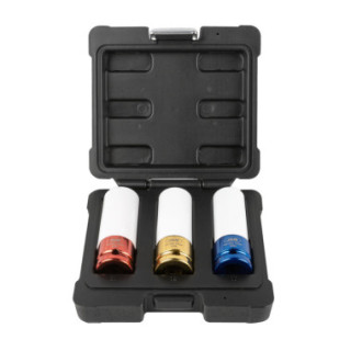 KIT DE 3 CHAVES DE IMPACTO DE 1/2"
