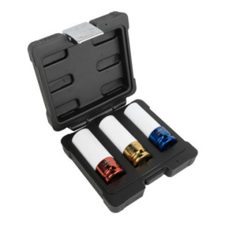 KIT DE 3 CHAVES DE IMPACTO DE 1/2"