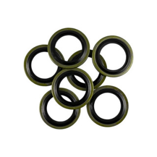 ANILHAS PARA BUJAO DE CÁRTER FERRO-BORRACHA 16MM DIAM.