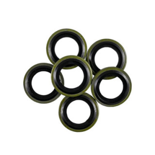 ANILHAS PARA BUJAO DE CÁRTER FERRO-BORRACHA 12MM DIÂM.