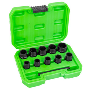 KIT DE CHAVES 3/8" PARA EXTRAÇÃO DE PORCAS