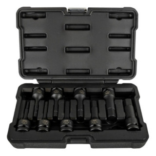 KIT DE 8 CHAVES DE IMPACTO HEX. DE 1/2”