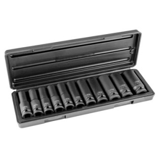 KIT DE 11 CHAVES DE IMPACTO HEX. DE 1/2”