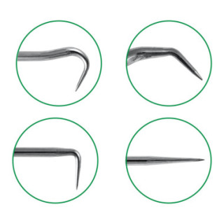 CONJUNTO DE 2 GANCHOS PARA O-RINGS