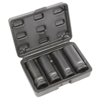 KIT DE 4 CHAVES DE IMPACTO PARA PARAFUSOS DE SEGURIDADE