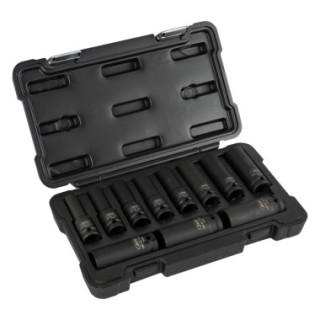 KIT DE 11 PCS. CABEÇA ALTA DE CHOQUE DE 12 LADOS 1/2"