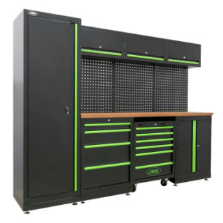 CONJUNTO DE MÓVEIS MODULARES PARA OFICINA (18 PCS)