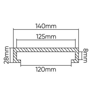TAMPÃO DE BORRACHA PARA ELEVADOR TWIN BUSCH 140MM