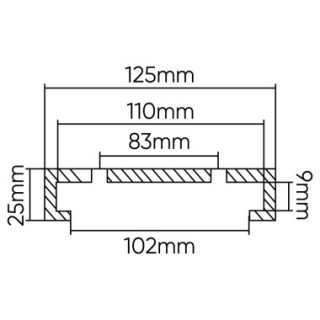TAMPÃO DE BORRACHA PARA ELEVADOR SLIFT/IME 125MM