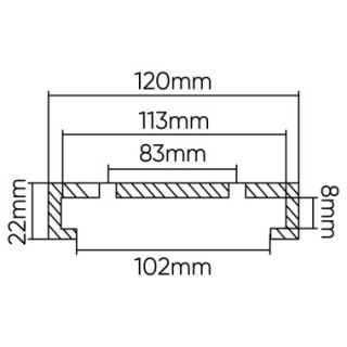 TAMPÃO DE BORRACHA PARA ELEVADOR MAHA 120MM
